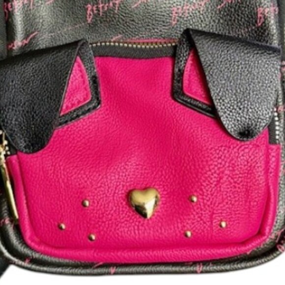 Betsey Johnson Vegan Puppy Dog Backpack 8\